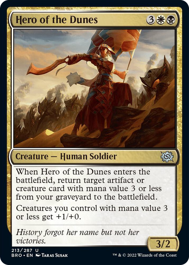 0213 Hero of the Dunes U The Brothers' War
