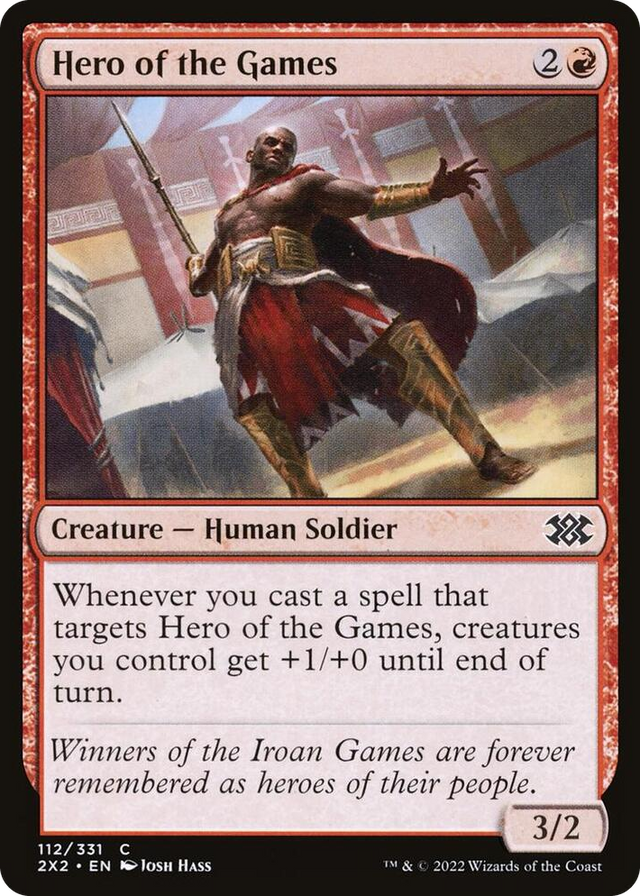 0112 Hero of the Games C Double Masters 2022