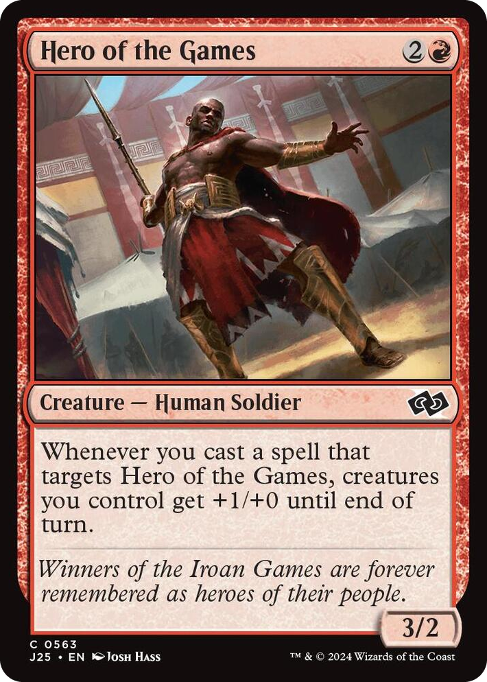 0563 Hero of the Games C Foundations Jumpstart
