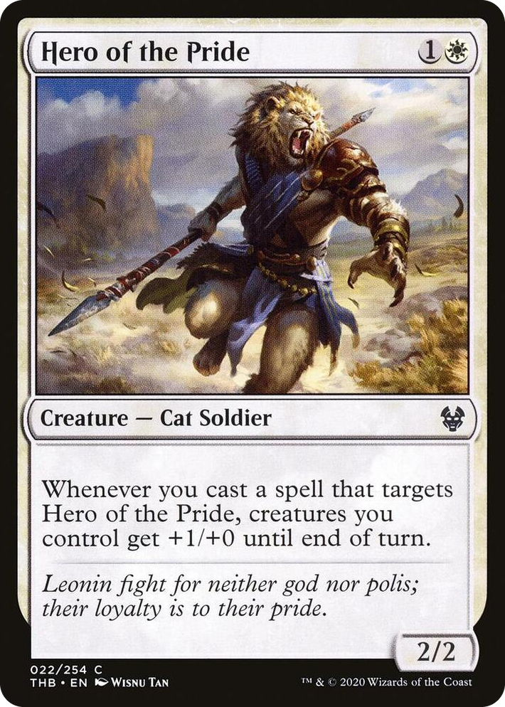 0022 Hero of the Pride C Theros Beyond Death