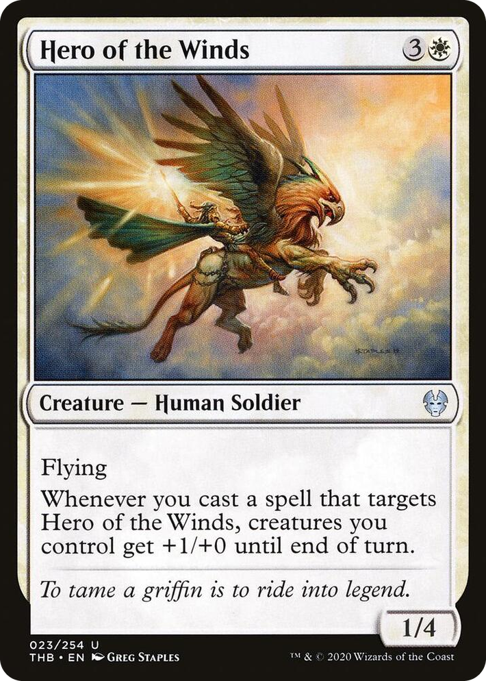 0023 Hero of the Winds U Theros Beyond Death