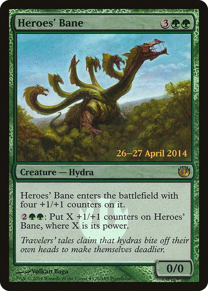 Heroes' Bane #126 P - Prerelease Cards Pokemon card