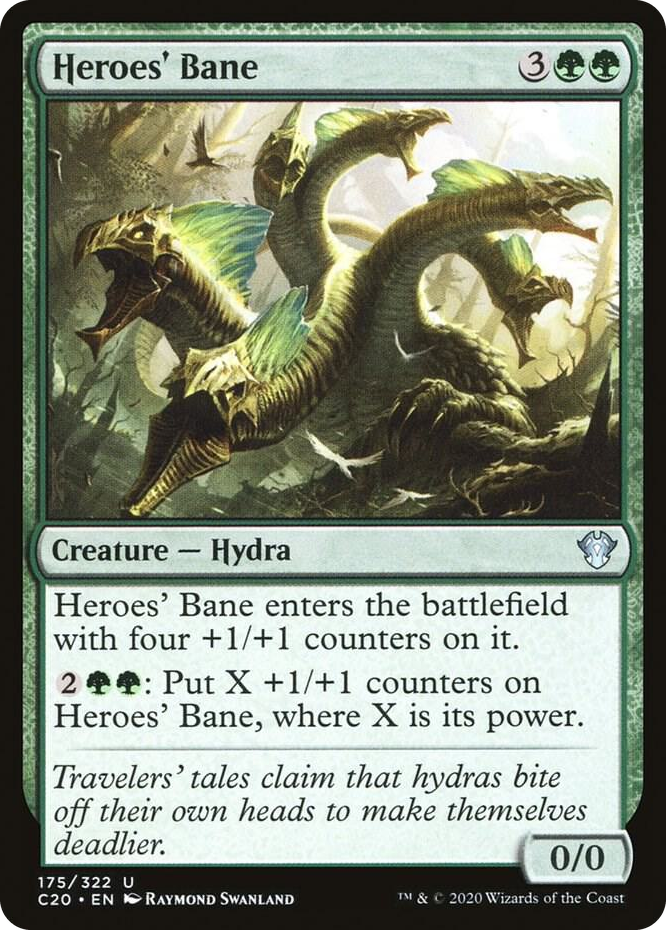 0175 Heroes' Bane U Commander 2020