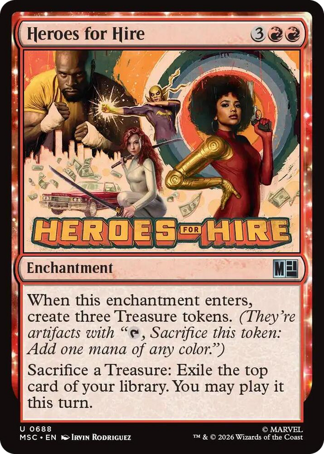 0688 Heroes for Hire U Commander: Marvel Super Heroes