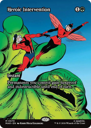 0079 Heroic Intervention (0079) (Borderless) M Marvel Universe Eternal-Legal