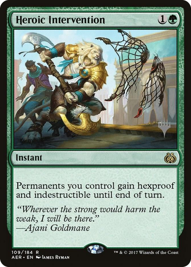 0109 Heroic Intervention R Promo Pack: Theros Beyond Death