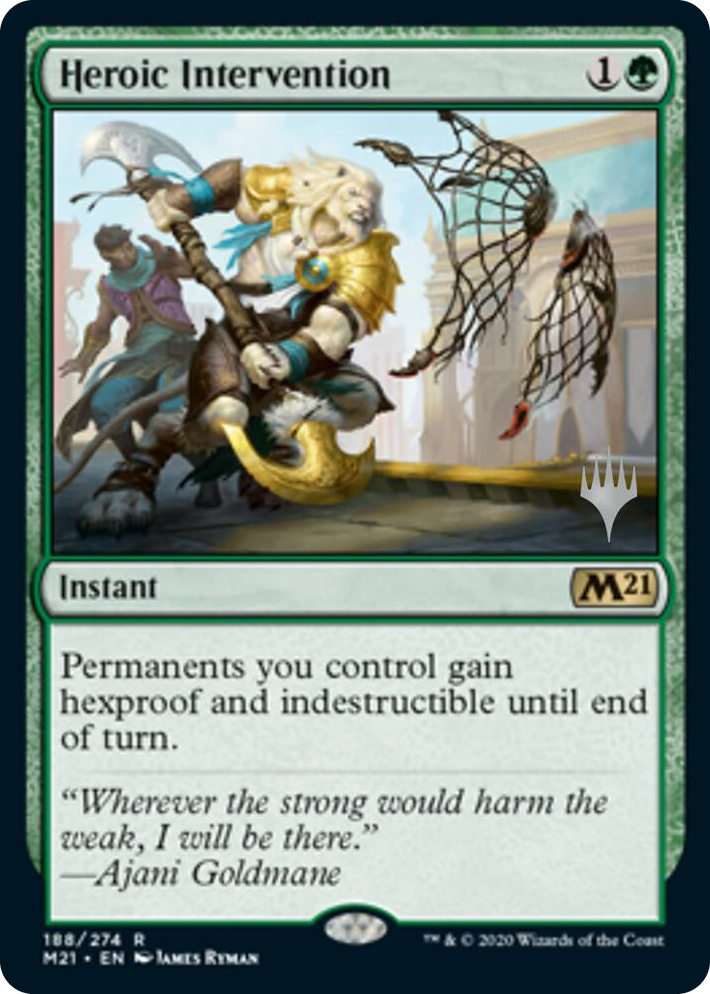 0188 Heroic Intervention R Promo Pack: Core Set 2021