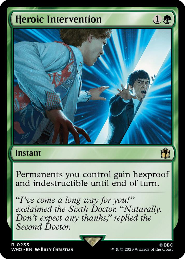 0233 Heroic Intervention R Universes Beyond: Doctor Who