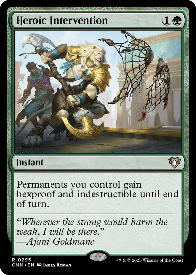 0295 Heroic Intervention R Commander Masters