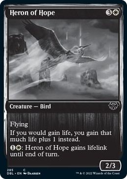 0285 Heron of Hope C Innistrad: Double Feature