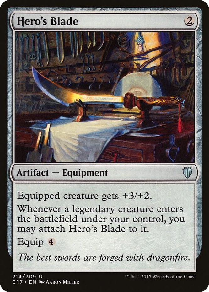 0214 Hero's Blade U Commander 2017
