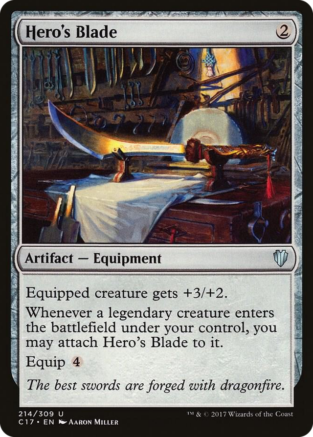 0214 Hero's Blade U Commander 2017