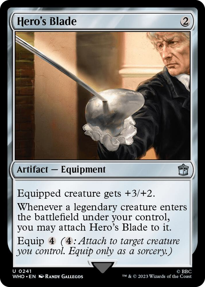 0241 Hero's Blade U Universes Beyond: Doctor Who