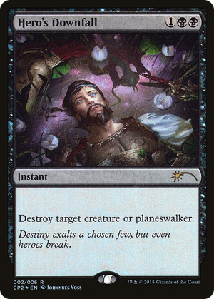 0002 Hero's Downfall R Unique and Miscellaneous Promos