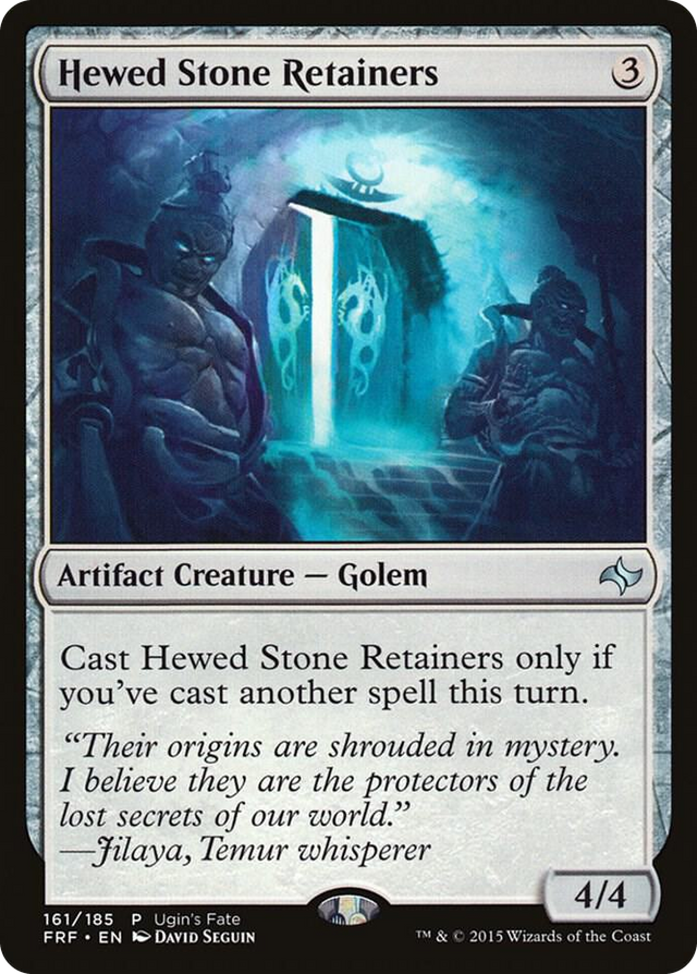 0161 Hewed Stone Retainers P Ugin's Fate Promos