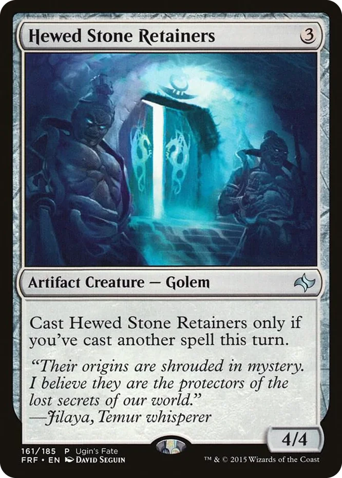 0161 Hewed Stone Retainers P Ugin's Fate Promos