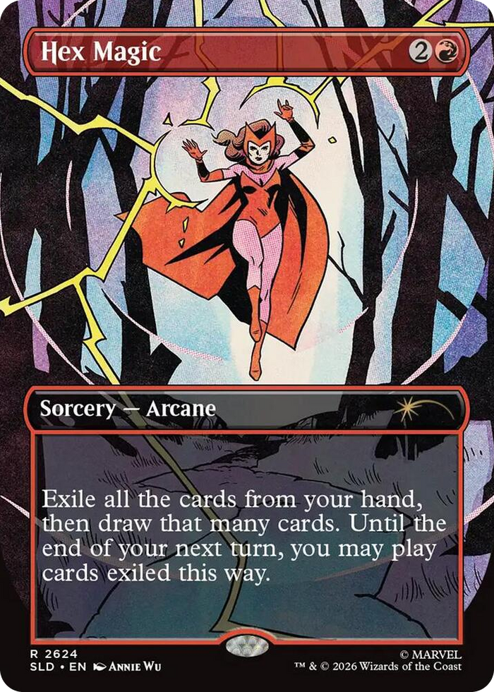 Hex Magic #2624 R - Secret Lair Drop Series Pokemon card