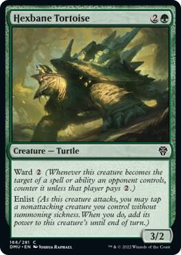 0166 Hexbane Tortoise C Dominaria United