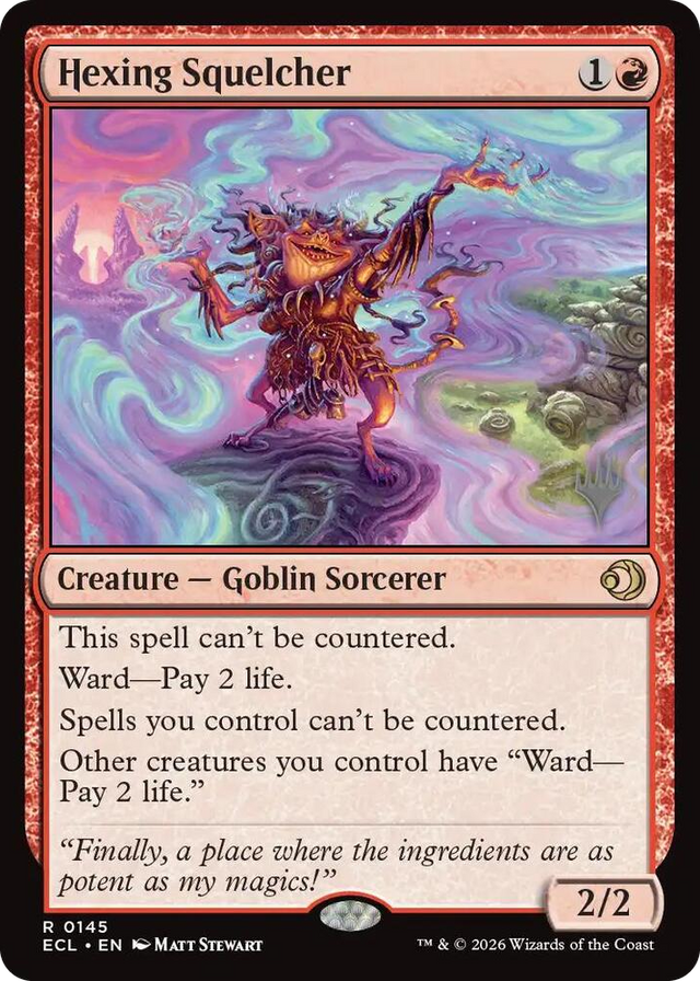 0145 Hexing Squelcher R Promo Pack: Lorwyn Eclipsed