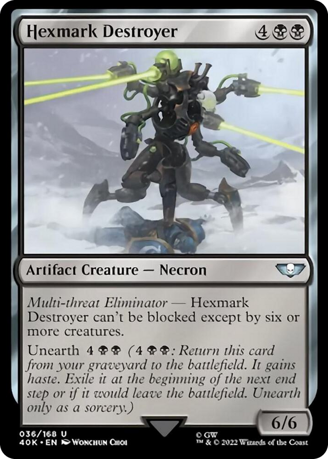 0036 Hexmark Destroyer U Universes Beyond: Warhammer 40,000