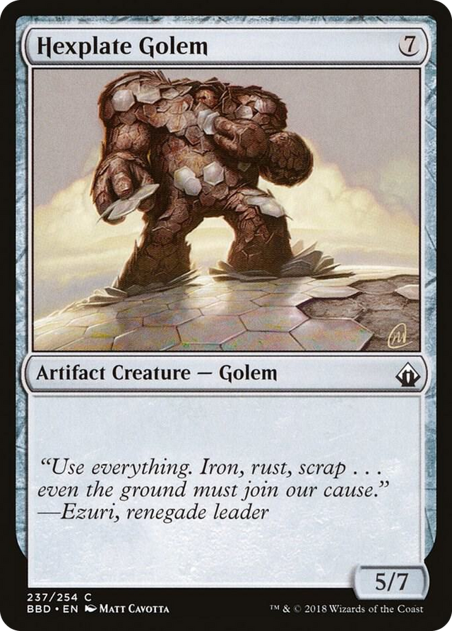 0237 Hexplate Golem C Battlebond
