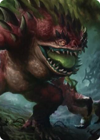 0017 Hezrou Art Card S Art Series: Commander Legends: Battle for Baldur's Gate