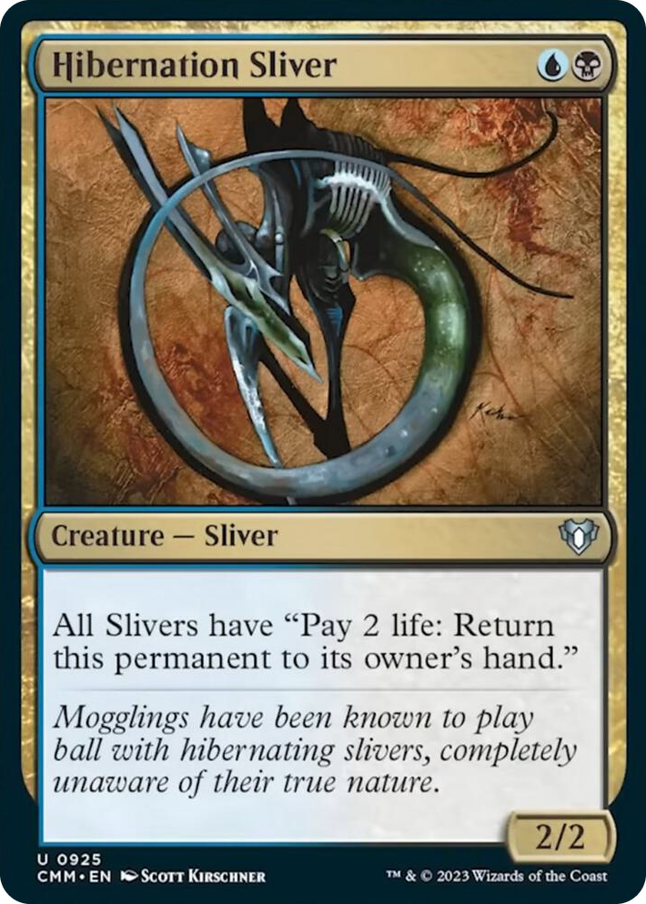 0925 Hibernation Sliver U Commander Masters