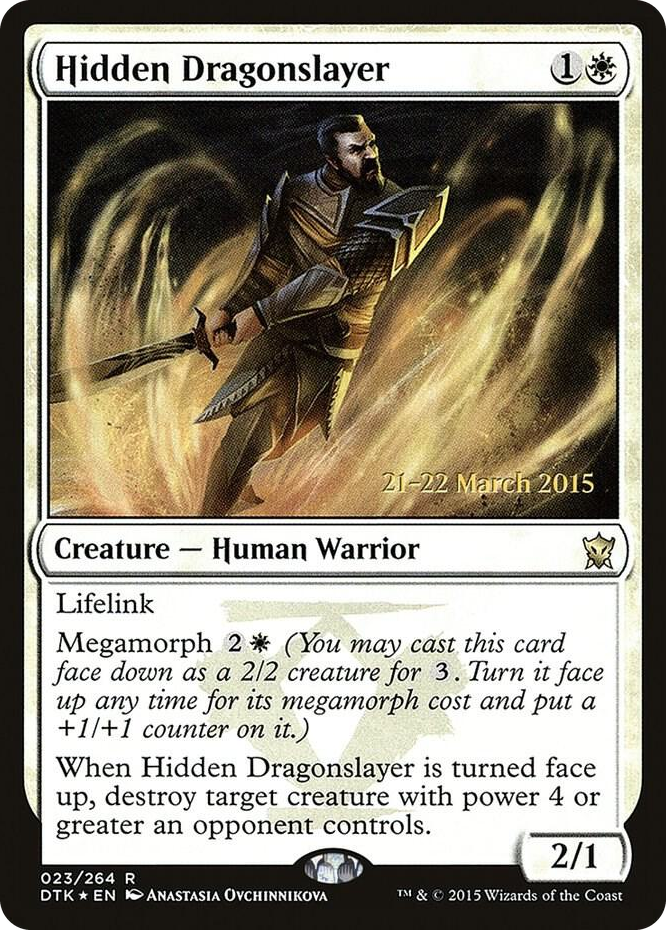Hidden Dragonslayer #23 R - Prerelease Cards Pokemon card