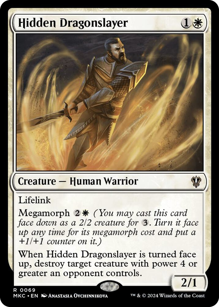 0069 Hidden Dragonslayer R Commander: Murders at Karlov Manor