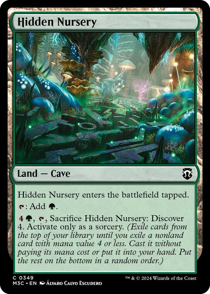 0349 Hidden Nursery C Commander: Modern Horizons 3