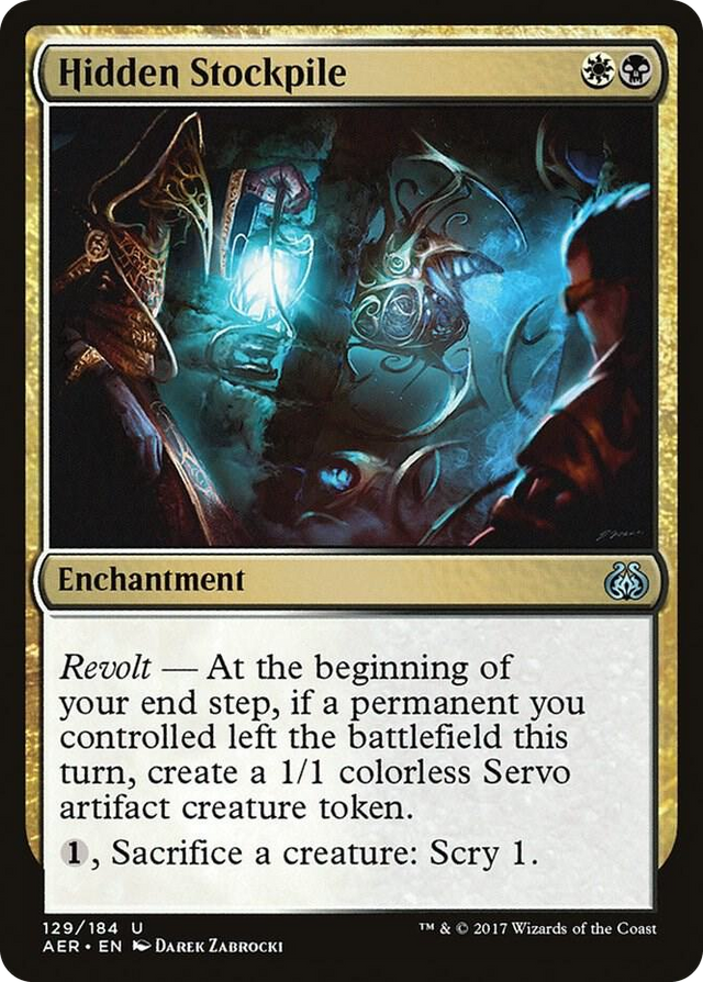0129 Hidden Stockpile U Aether Revolt