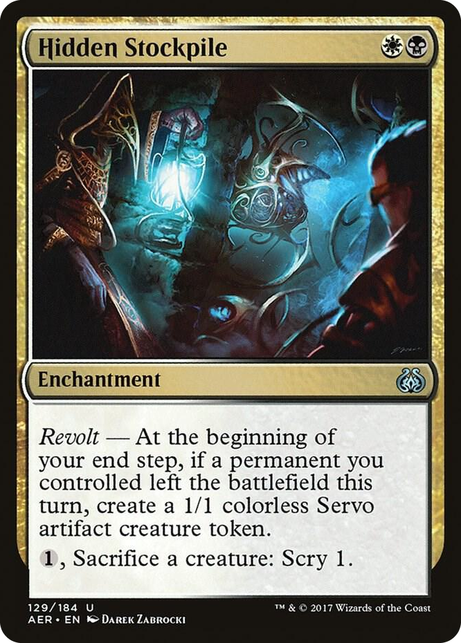 Hidden Stockpile #129 U - Aether Revolt Pokemon card