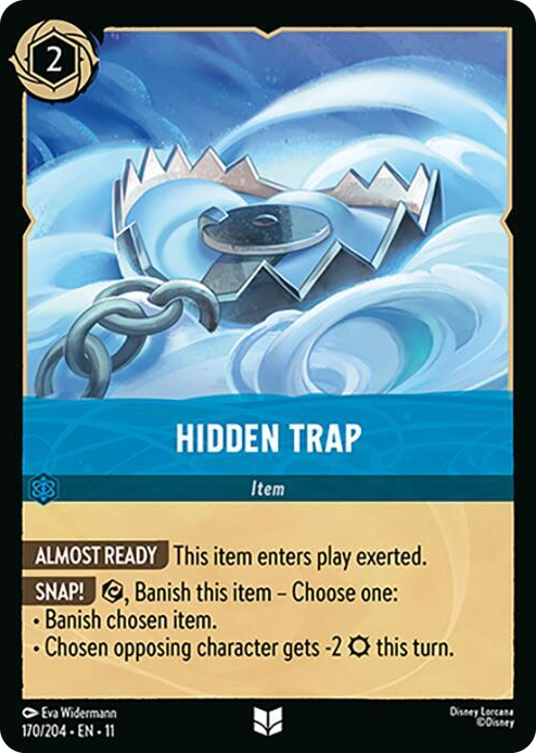 0170 Hidden Trap Uncommon Winterspell