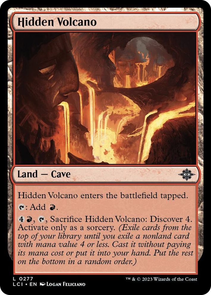 0277 Hidden Volcano L The Lost Caverns of Ixalan