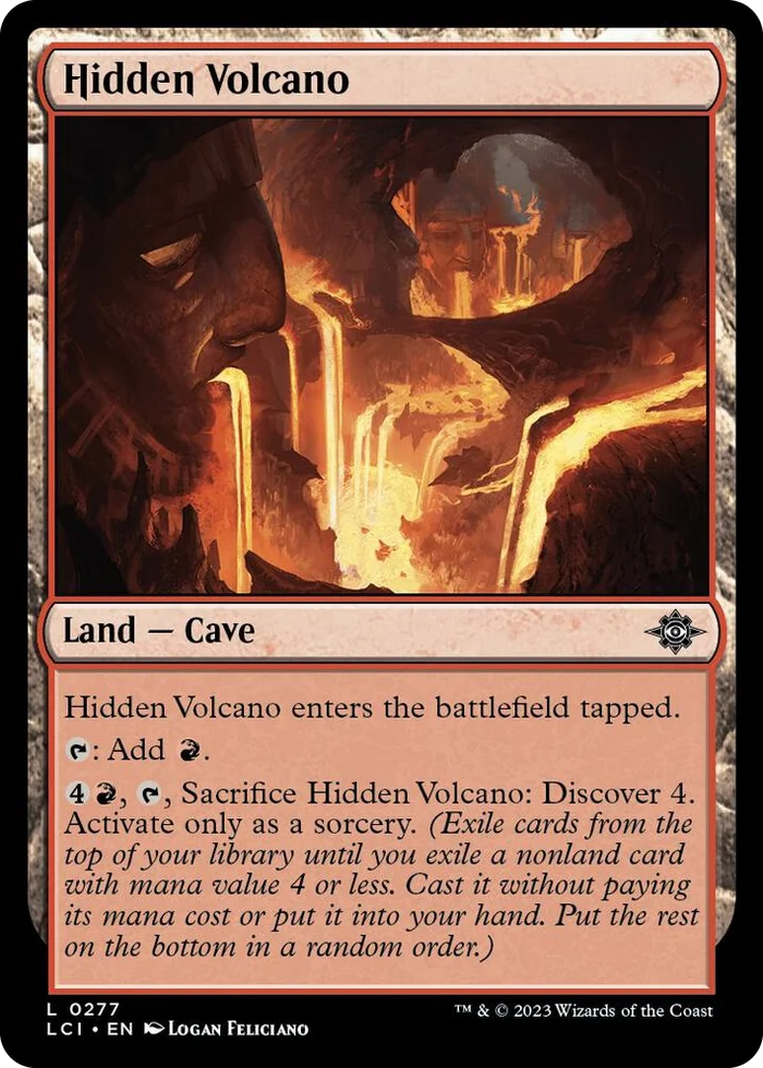 0277 Hidden Volcano L The Lost Caverns of Ixalan