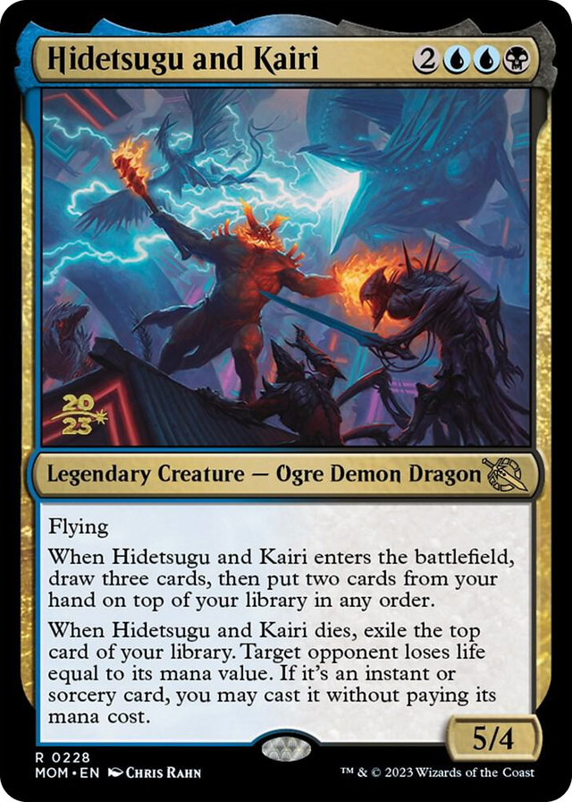 0228 Hidetsugu and Kairi R Prerelease Cards