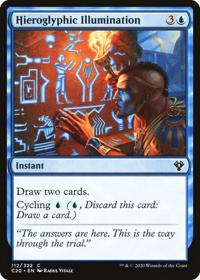 0112 Hieroglyphic Illumination C Commander 2020