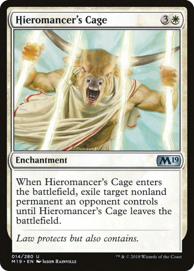 0014 Hieromancer's Cage U Core Set 2019