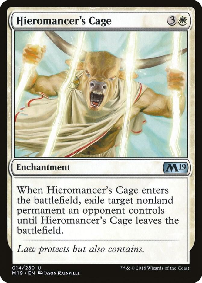 0014 Hieromancer's Cage U Core Set 2019
