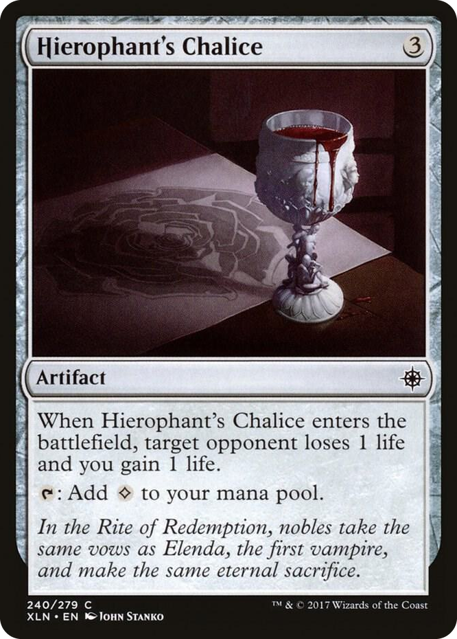 0240 Hierophant's Chalice C Ixalan