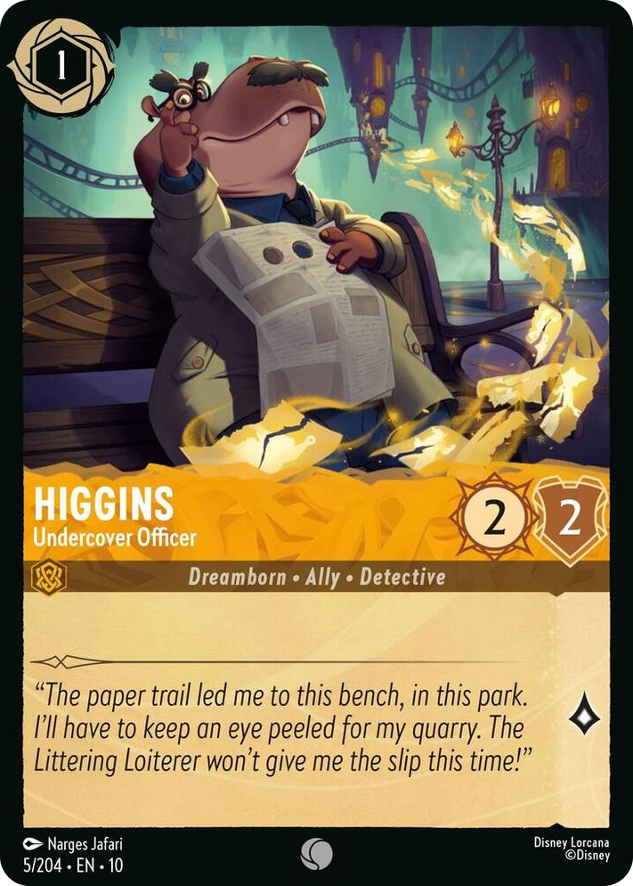0005 Higgins - Undercover Officer Common Whispers in the Well