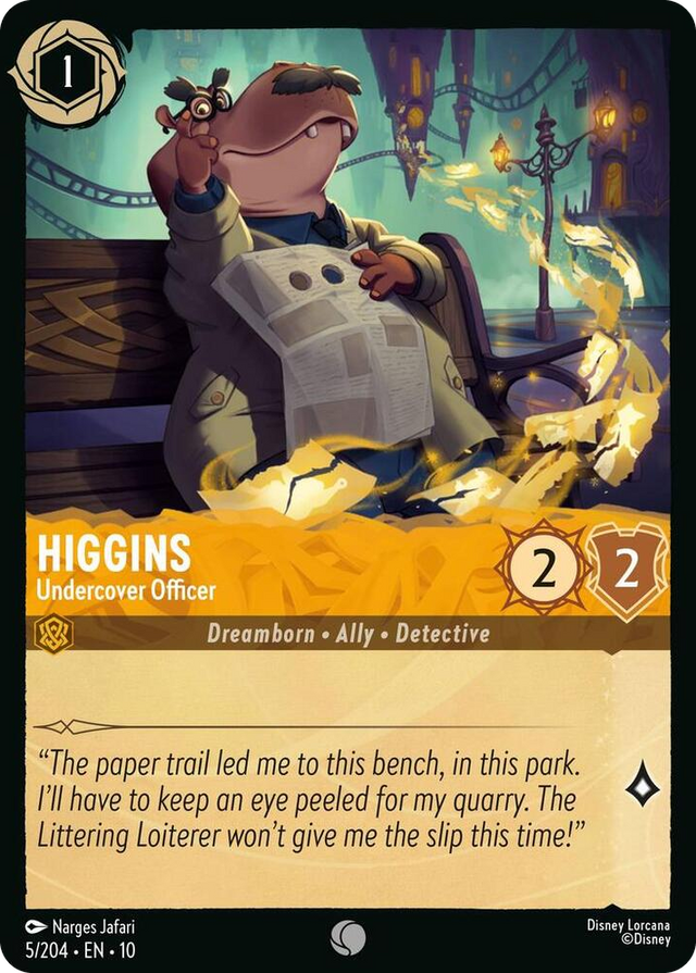 0005 Higgins - Undercover Officer Common Whispers in the Well