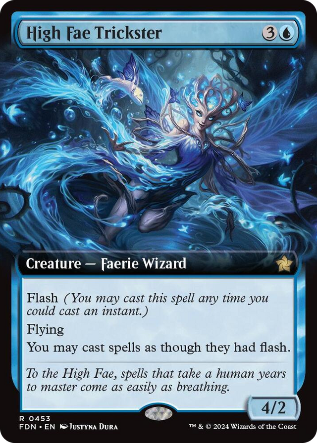 0453 High Fae Trickster (Extended Art) R Foundations
