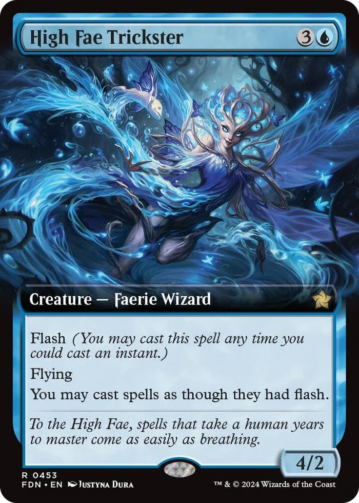 0453 High Fae Trickster (Extended Art) R Foundations