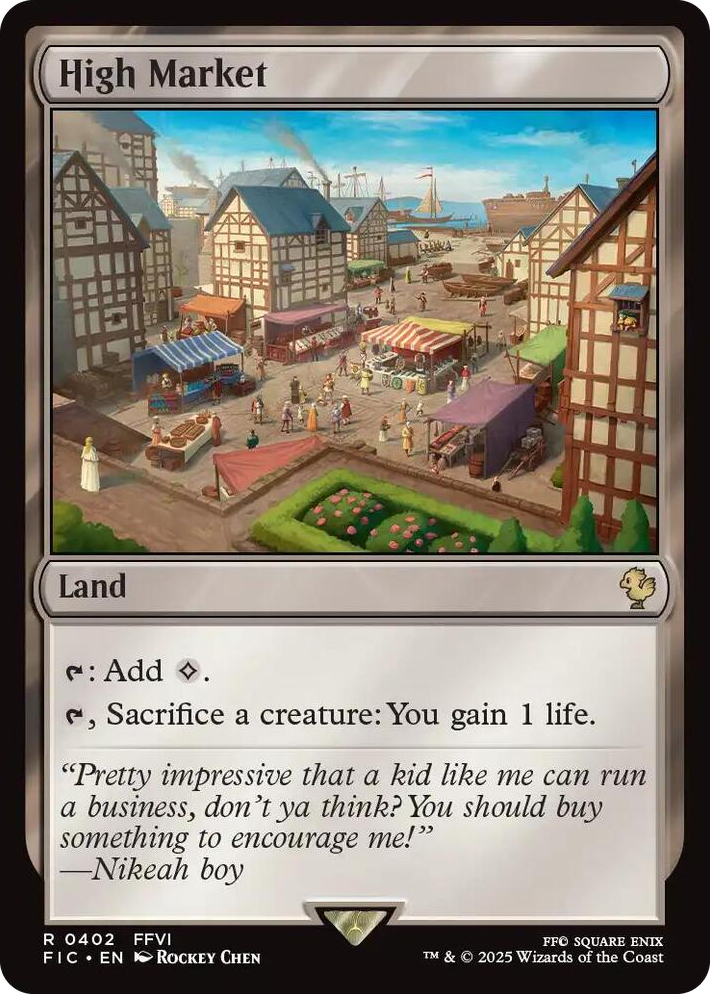0402 High Market R Commander: FINAL FANTASY