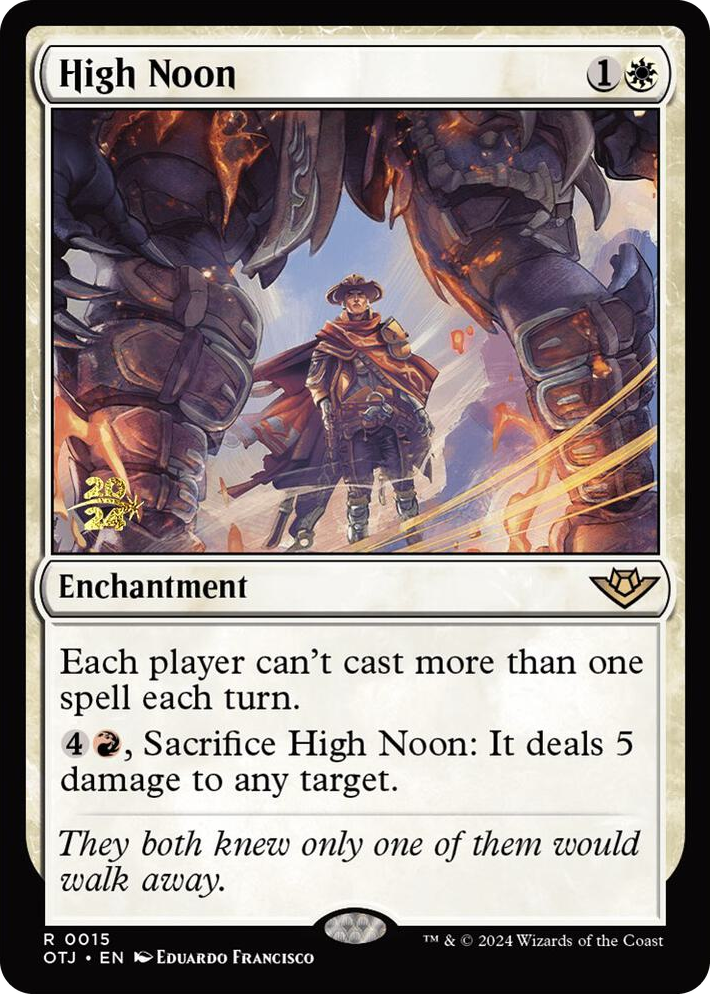 0015 High Noon R Prerelease Cards