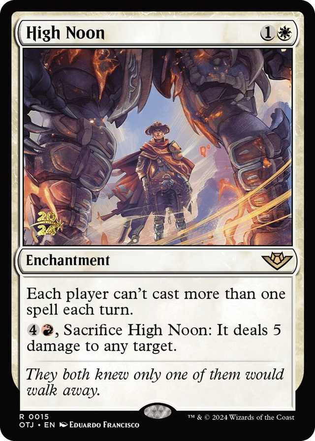 0015 High Noon R Prerelease Cards