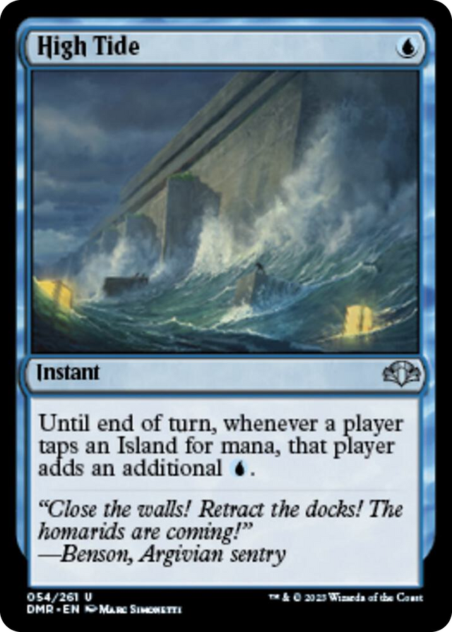 0054 High Tide U Dominaria Remastered