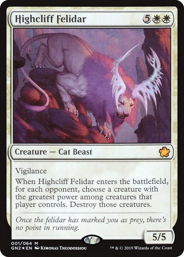 0001 Highcliff Felidar M Magic Game Night 2019