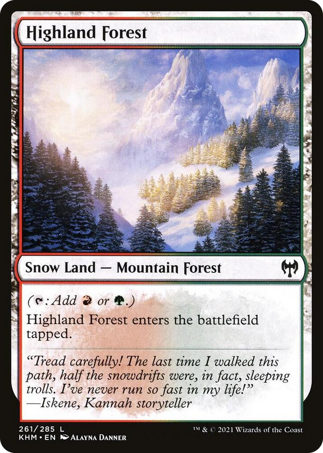 0261 Highland Forest L Kaldheim